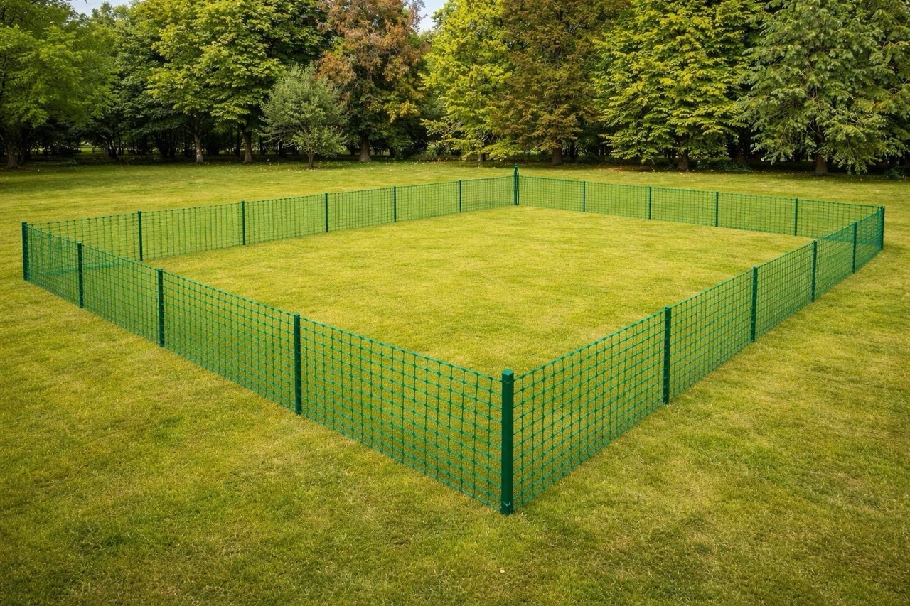 Begrenzungszaun für Rasenflächen mieten