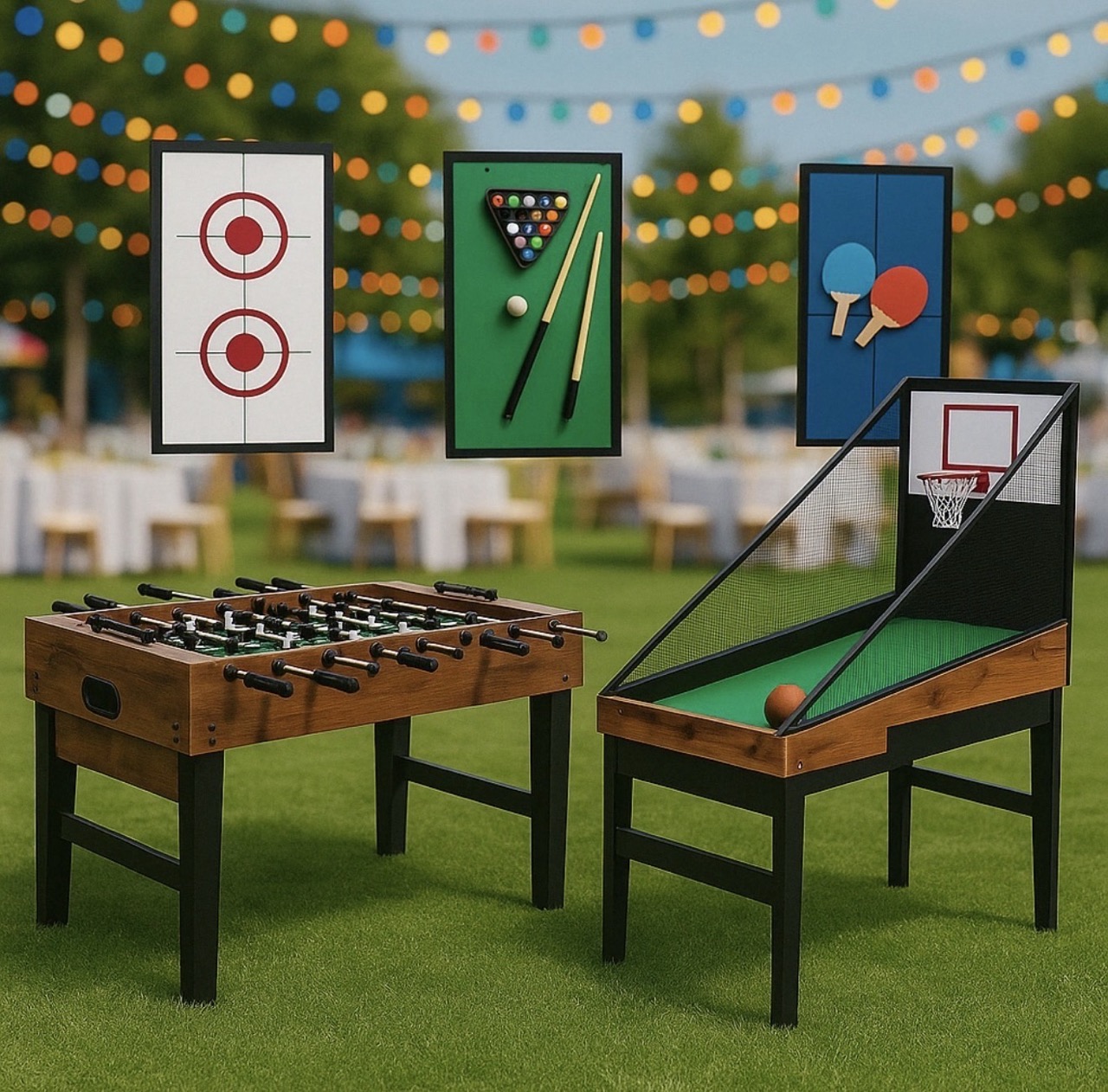 Multi-Sport Spieltisch mieten