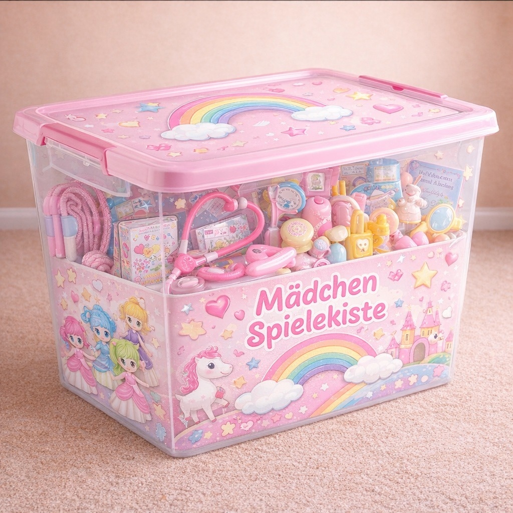 Mädchen Spielekiste mieten