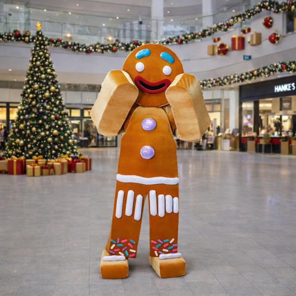 Lebkuchenfigur Walking Act buchen Berlin