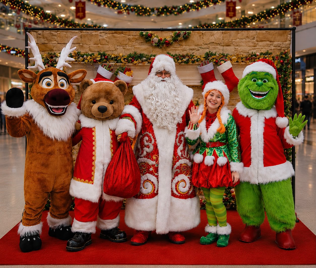 Weihnachts-Walking Acts buchen Berlin – BerlinKids Event