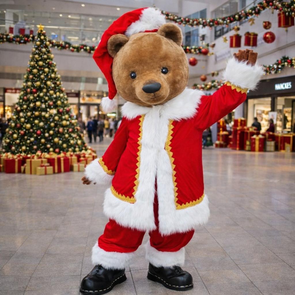 Weihnachtsbär Walking Act buchen Berlin
